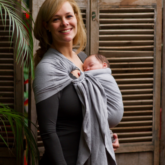 Pure Baby Love  Pure Baby Love Ringsling - Dark Grey