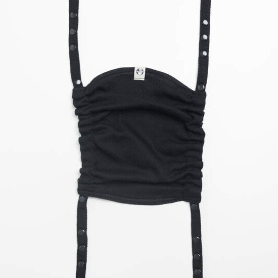 LennyLamb LennyLamb Slaapkapje - Little Herringbone Ebony Black