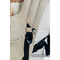 LennyLamb LennyLamb Slaapkapje - Little Herringbone Ebony Black