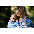 Little Frog  Little Frog draagdoek - Blue Illusion maat 5