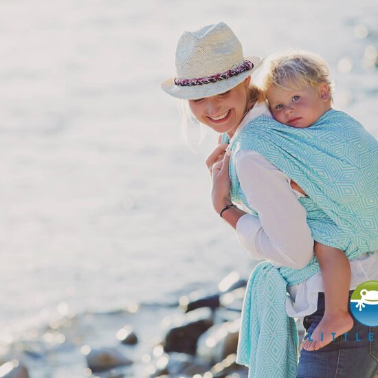 Little Frog  Little Frog - Turquiose Cube maat 5