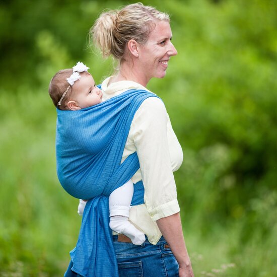 Storchenwiege Storchenwiege draagdoek - Leo Türkiz