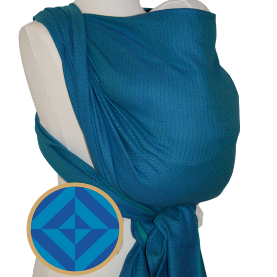 Storchenwiege Storchenwiege draagdoek - Leo Türkiz