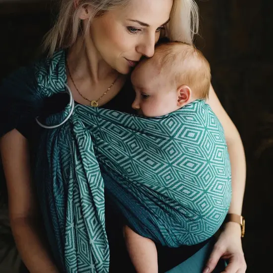 Little Frog  Little Frog ringsling - Jade Cube