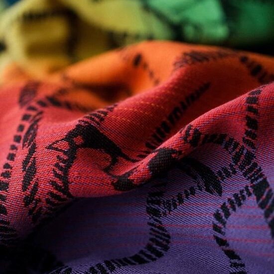 Beloved Slings Beloved slings draagdoek - Sweet Tweet maat 6