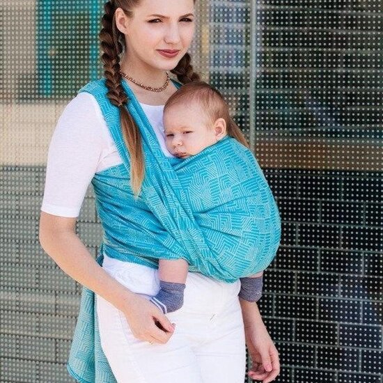 Beloved Slings Beloved slings draagdoek - Linen Silk Maze