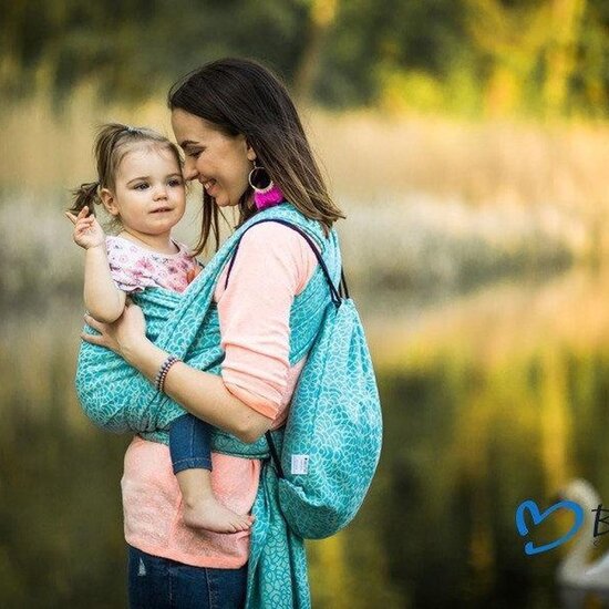 Beloved Slings Beloved slings draagdoek - Flourish maat 6