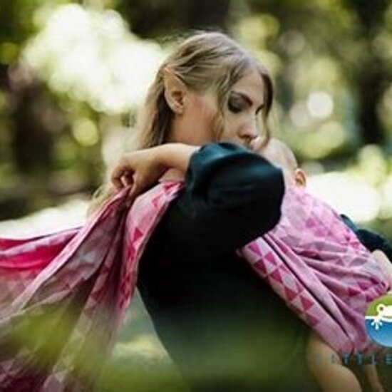 Little Frog  Little Frog draagdoek - Poppy Illusion