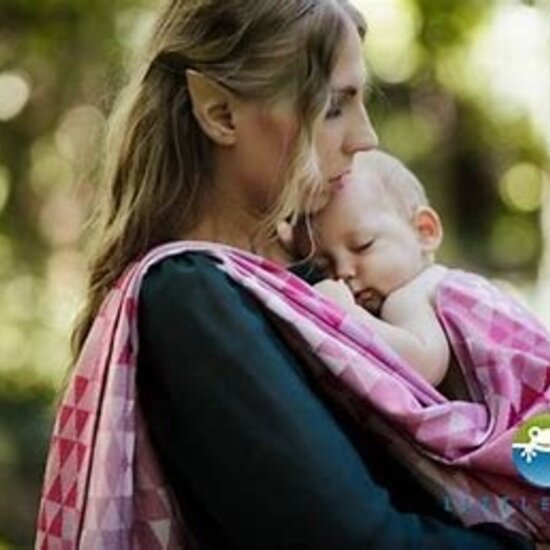 Little Frog  Little Frog draagdoek - Poppy Illusion