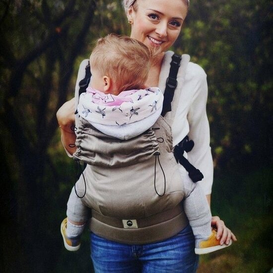 Little Frog  Little Frog Babycarrier  -  Basic Slate