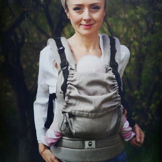 Little Frog  Little Frog Babycarrier  -  Basic Slate