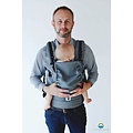 Little Frog  Little Frog Babycarrier  -  Graphite Herringbone