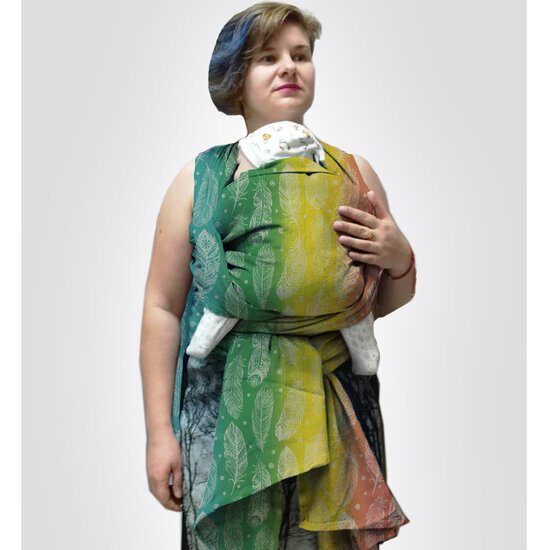 MAM  Baby Wrap MAM Baby Wrap draagdoek - Rainbow Cream