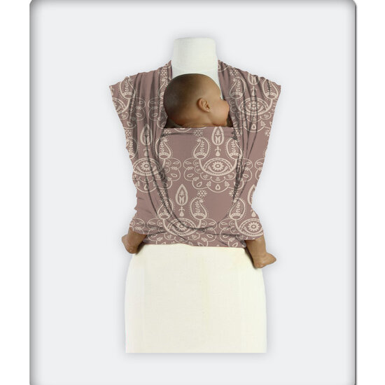 MAM  Baby Wrap MAM Baby Wrap draagdoek - Paisley Milk Coffee