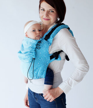 Little Frog Babycarrier  -  Sky Cube