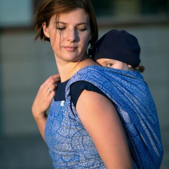 Beloved Slings Beloved slings draagdoek - Dahlias