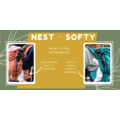 Huggyberry  Huggy Softy Babycarrier - Silver