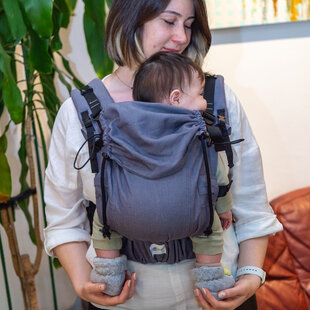 Huggy Softy Babycarrier - Antracit