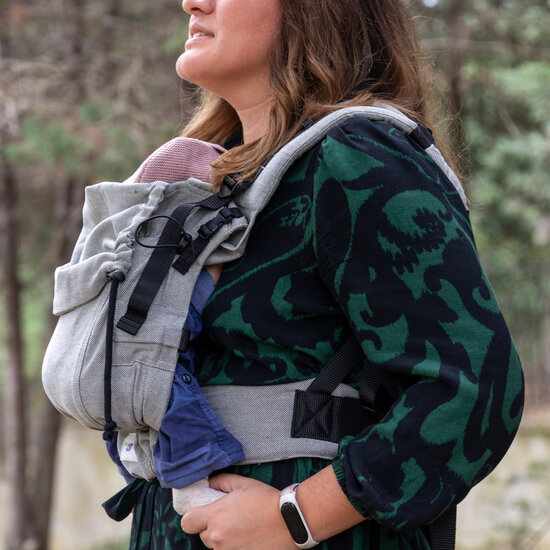 Huggyberry  Huggy Nest Babycarrier - Silver