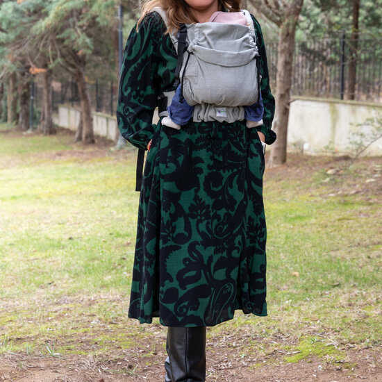 Huggyberry  Huggy Nest Babycarrier - Silver