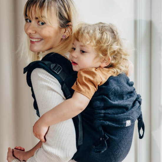 LennyLamb LennyLamb  Onbuhimo PRO Preschool - Peacock's Tail Pitch Black