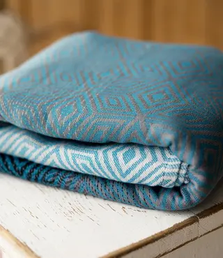 Little Frog draagdoek - TENCEL™Atmosphere Cube