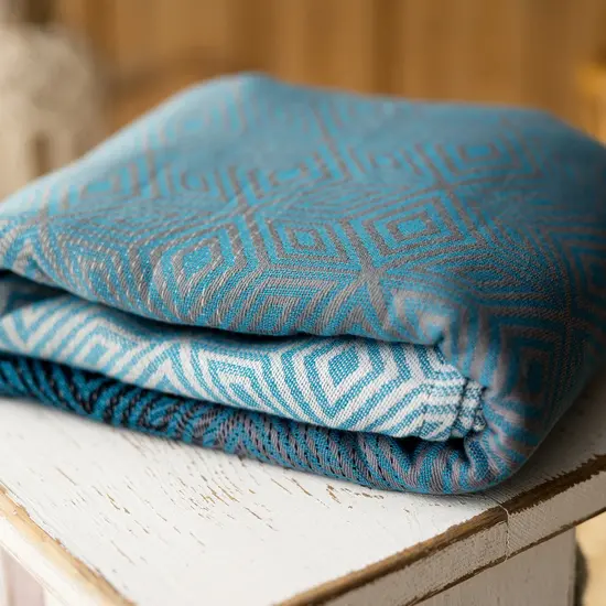 Little Frog  Little Frog draagdoek - TENCEL™ Atmosphere Cube