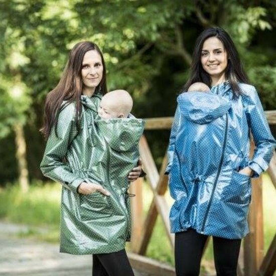 Angel Wings  Angelwings Regenjas Polka Dots Blue - XS