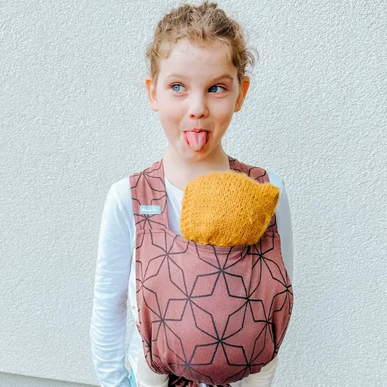 Hoppediz Bondolino speelgoed draagzak - Malmo Rose Bright