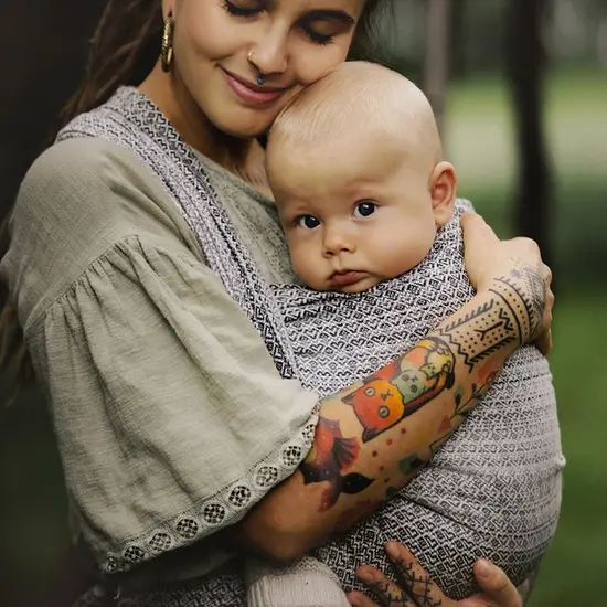 Little Frog  Little Frog draagdoek - Lovely Fog