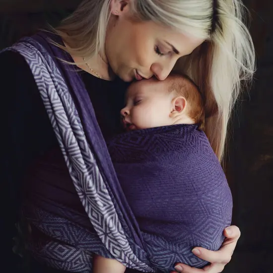 Little Frog  Little Frog draagdoek - TENCEL™ Iris Cube