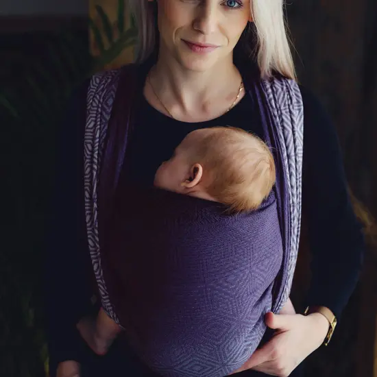 Little Frog  Little Frog draagdoek - TENCEL™ Iris Cube