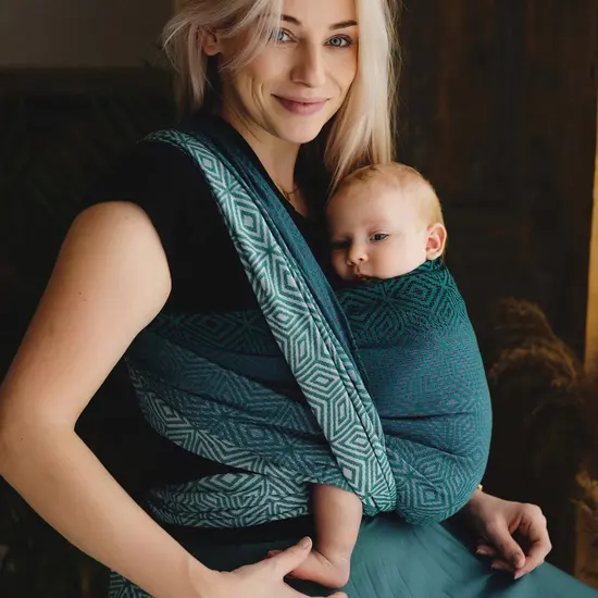 Little Frog  Little Frog draagdoek - Jade Cube