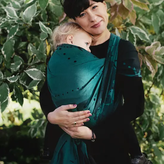 Little Frog  Little Frog draagdoek - Teal Wanderlust