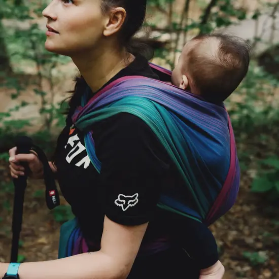 Little Frog  Little Frog draagdoek - Bamboo Misty Zircon