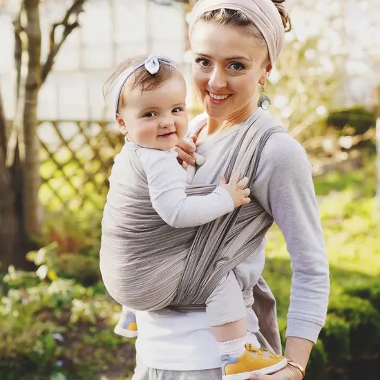 Little Frog  Little Frog draagdoek - Bamboo Quartz