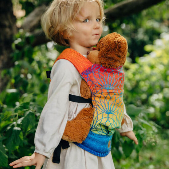 LennyLamb LennyLamb speelgoed draagzak - Rainbow Lotus