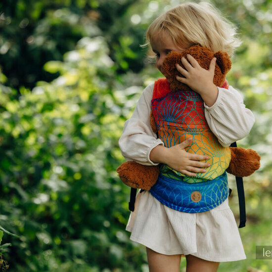 LennyLamb LennyLamb speelgoed draagzak - Rainbow Lotus