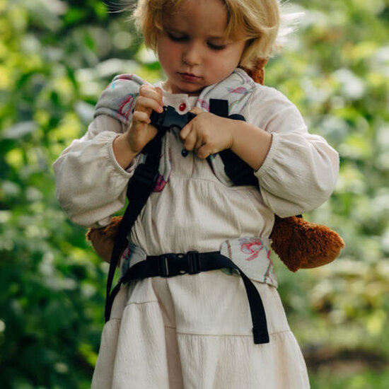 LennyLamb LennyLamb speelgoed draagzak - Magnolia