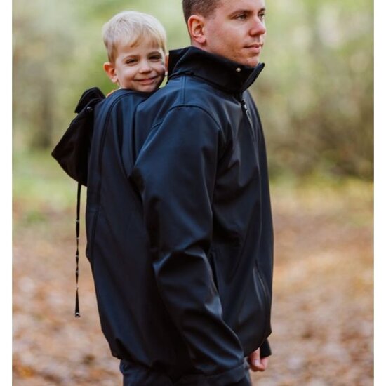 Greyse  Greyse Softshell draagjas voor mannen - Black