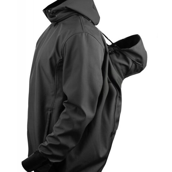 Greyse  Greyse Softshell draagjas voor mannen maat L - Black