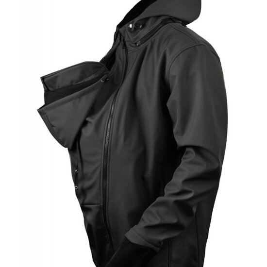 Greyse  Greyse Softshell draagjas voor mannen maat L - Black