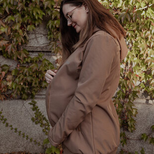 Neko 4-in Softshell draagjas - Camel