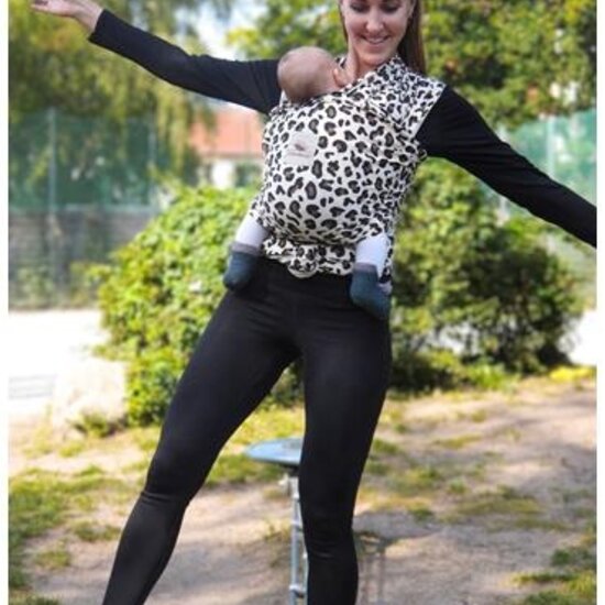 Manduca Manduca elastische draagdoek - Limited Edition Leo