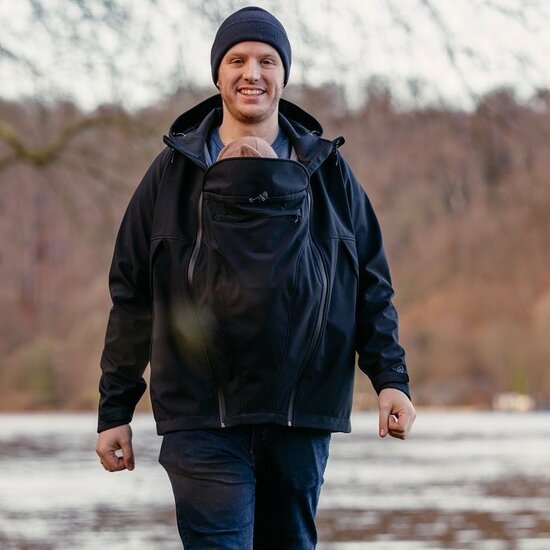 Mamalila Mamalila draagjas voor mannen - Zwart