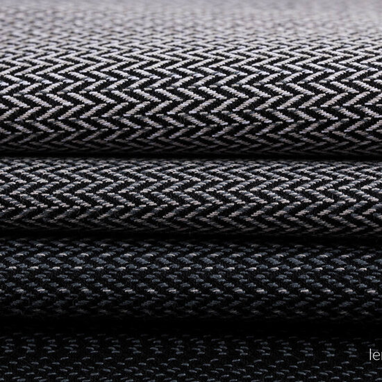 LennyLamb LennyHybrid Baby - Litte Herringbone Ombre Grey