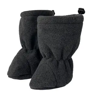 Hoppediz Baby Booties - Anthrazit
