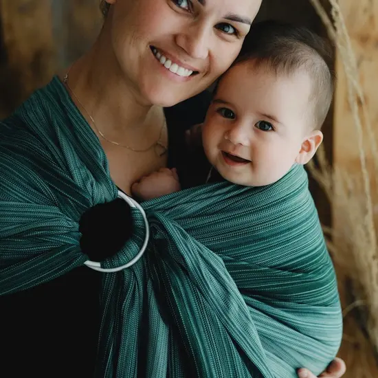 Little Frog  Little Frog ringsling - Malachite