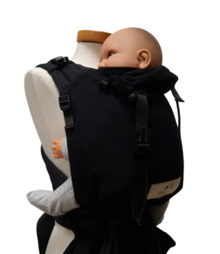 Storchenwiege Babycarrier Talemo - Leo Black