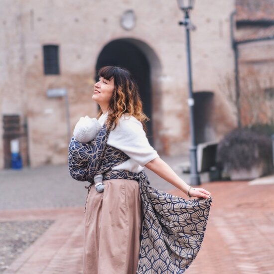 Neko Neko draagdoek - Kidonya Elegance